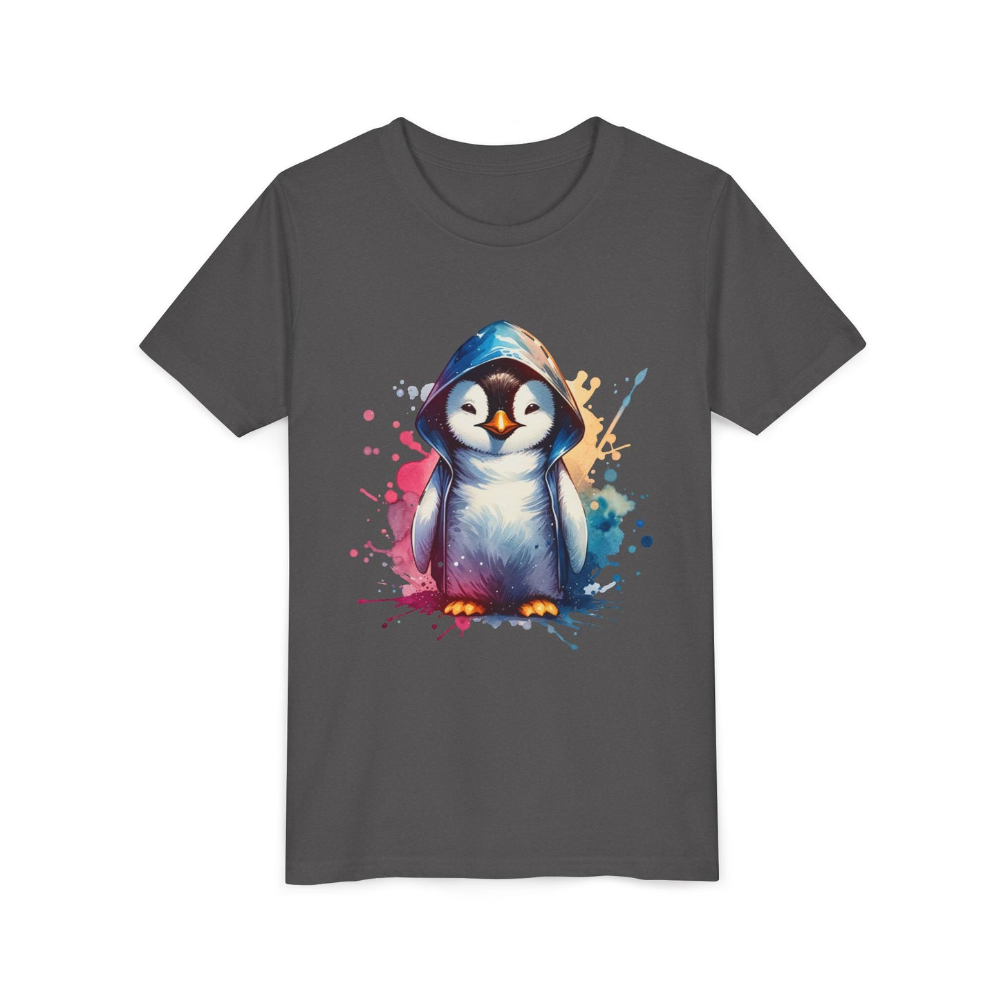 Cute Penguin Youth Short Sleeve Tee
