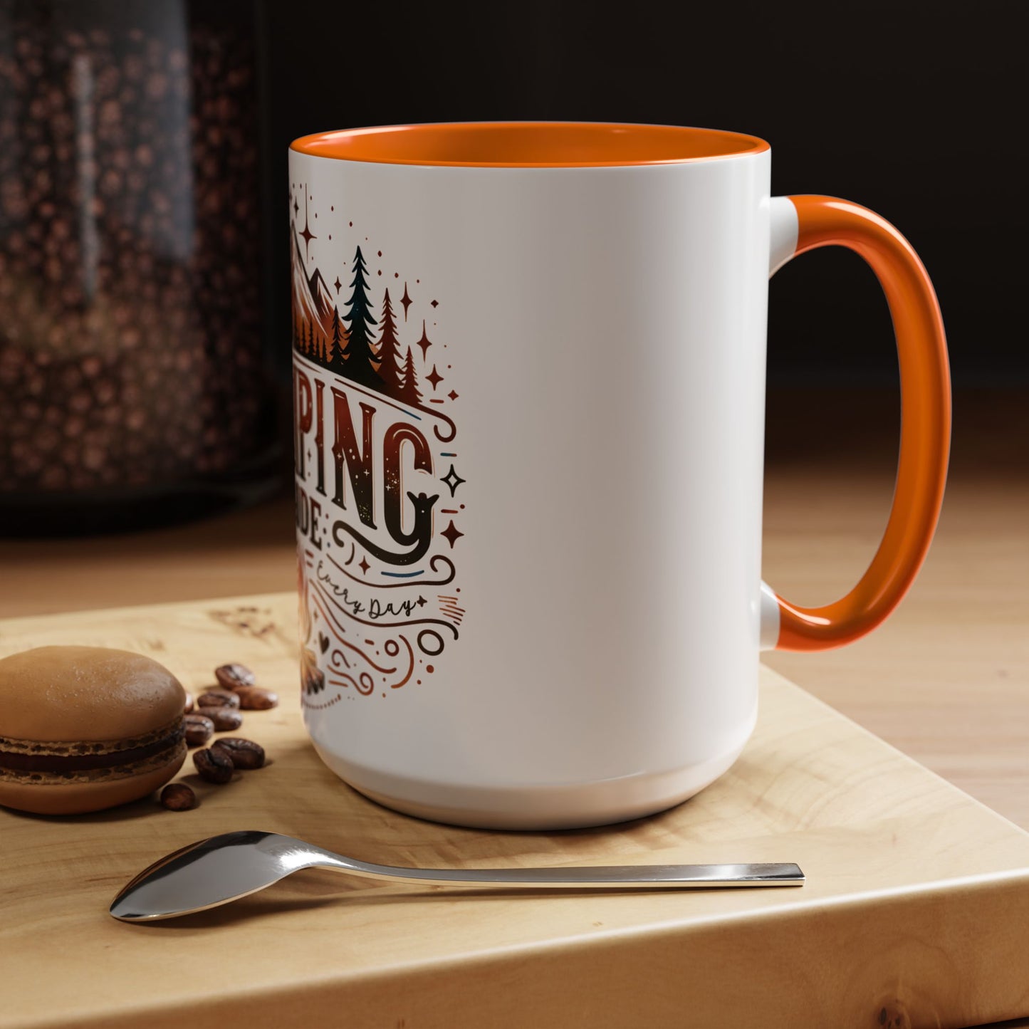 Camping Mode Accent Coffee Mug