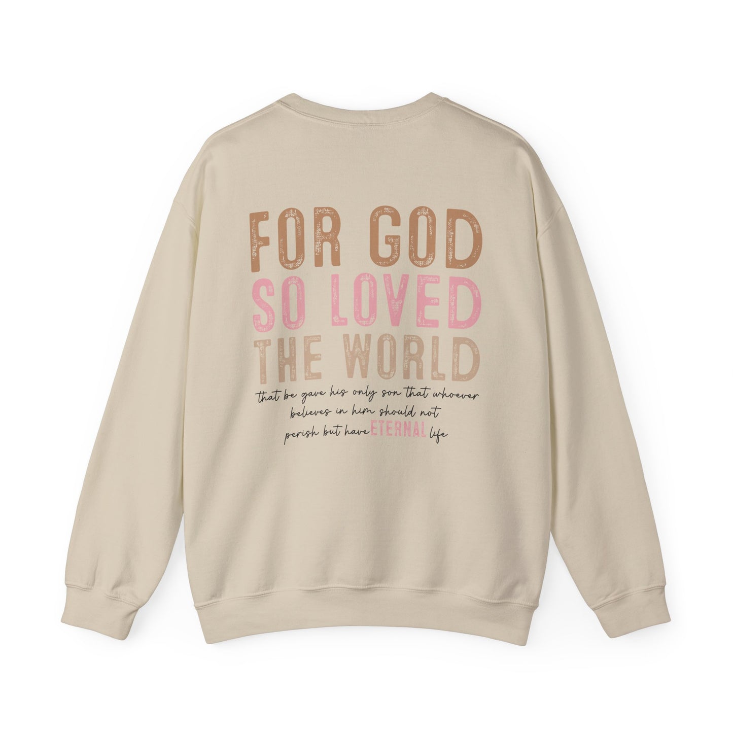 Bible Quote Crewneck Sweatshirt