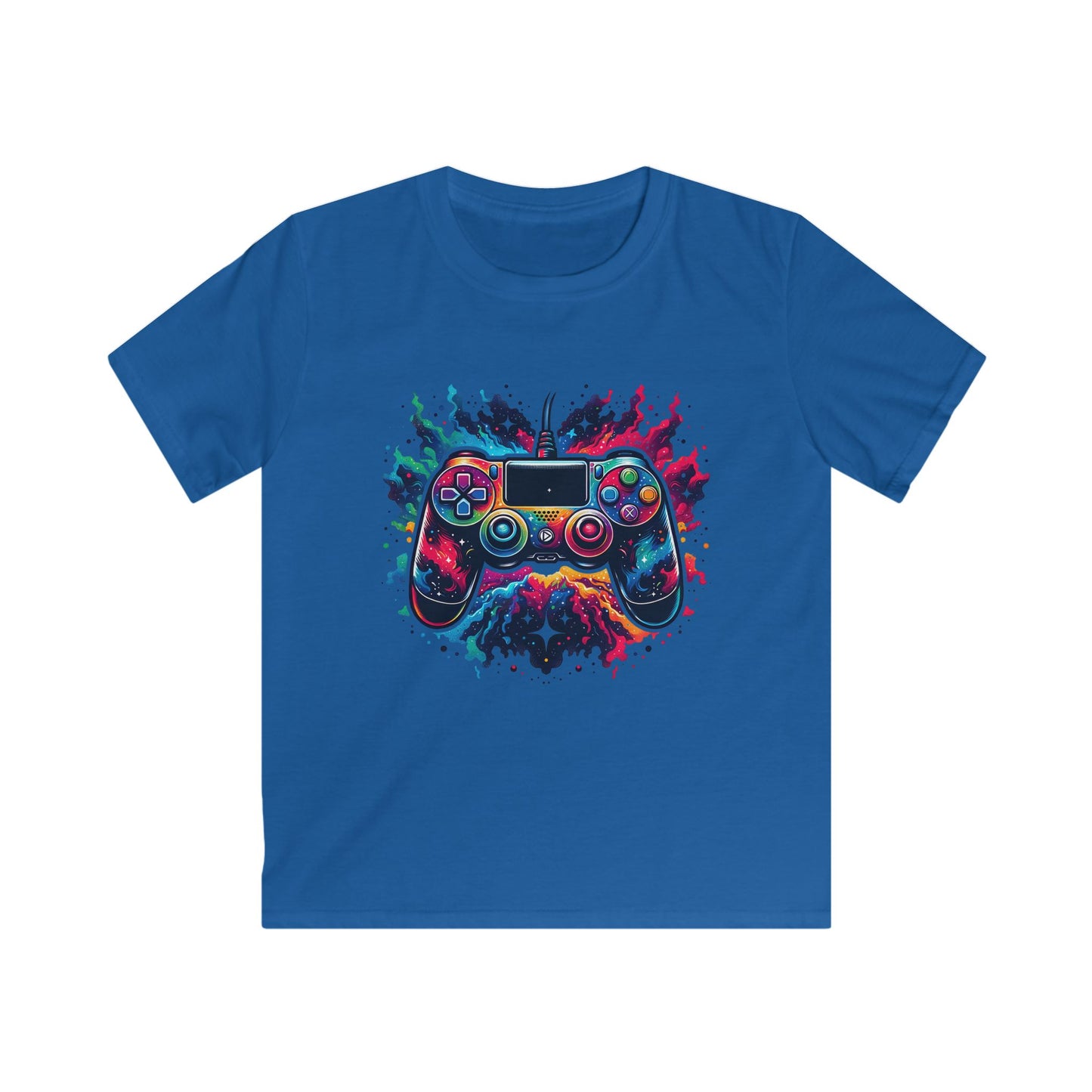 Galaxy Gamer Kids Tee - Colorful Controller Design