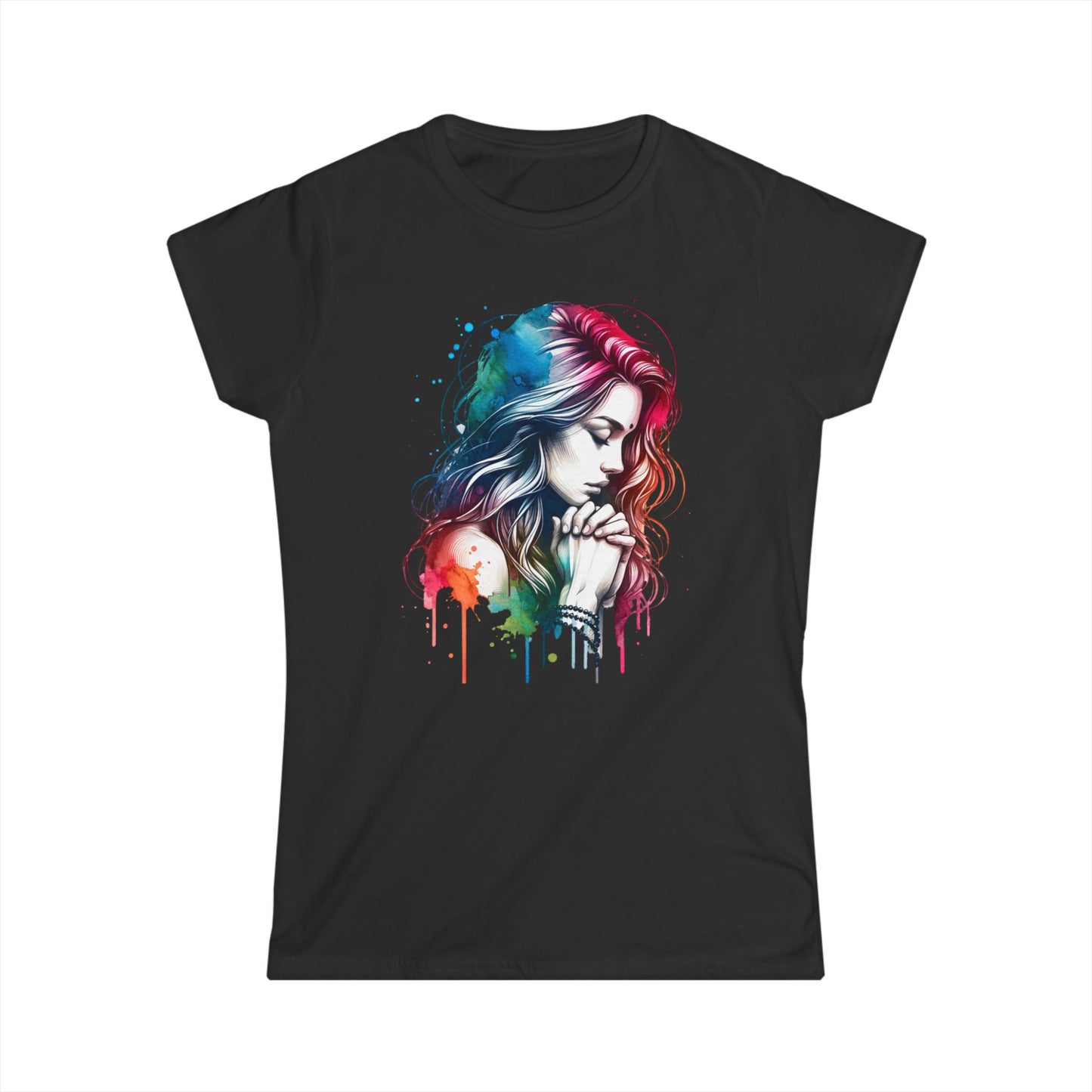 Color Splash Artistic Women's Tee