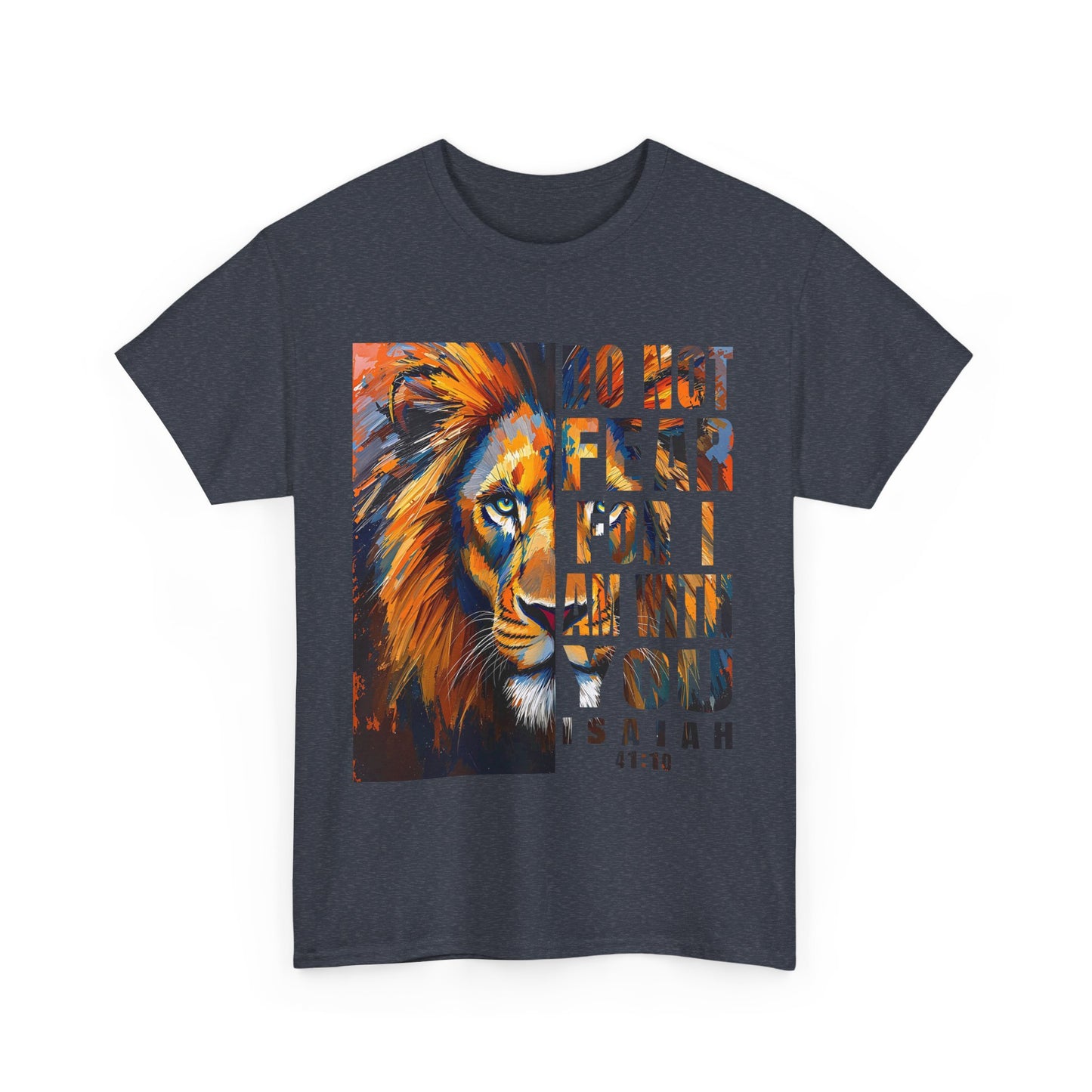 Inspirational Lion Unisex Cotton Shirt