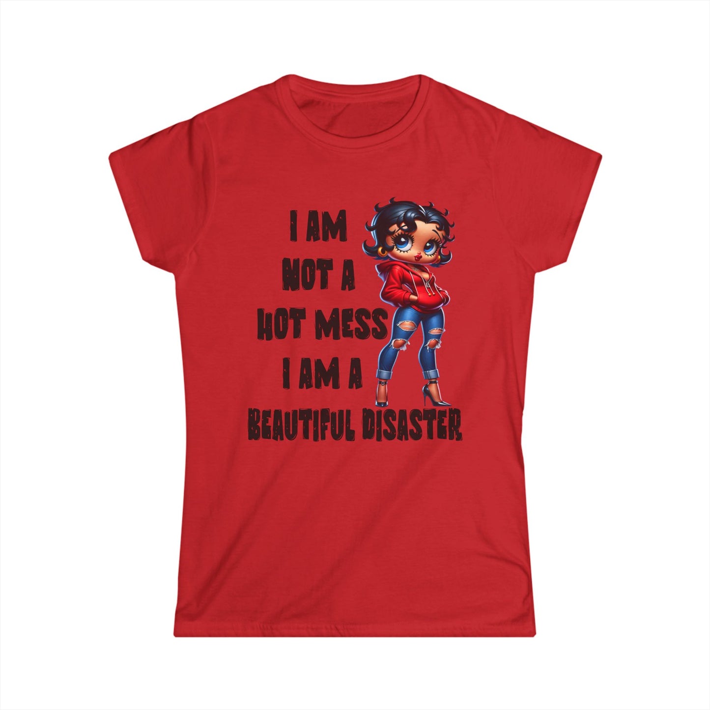 Beautiful Disaster Women's Softstyle Tee