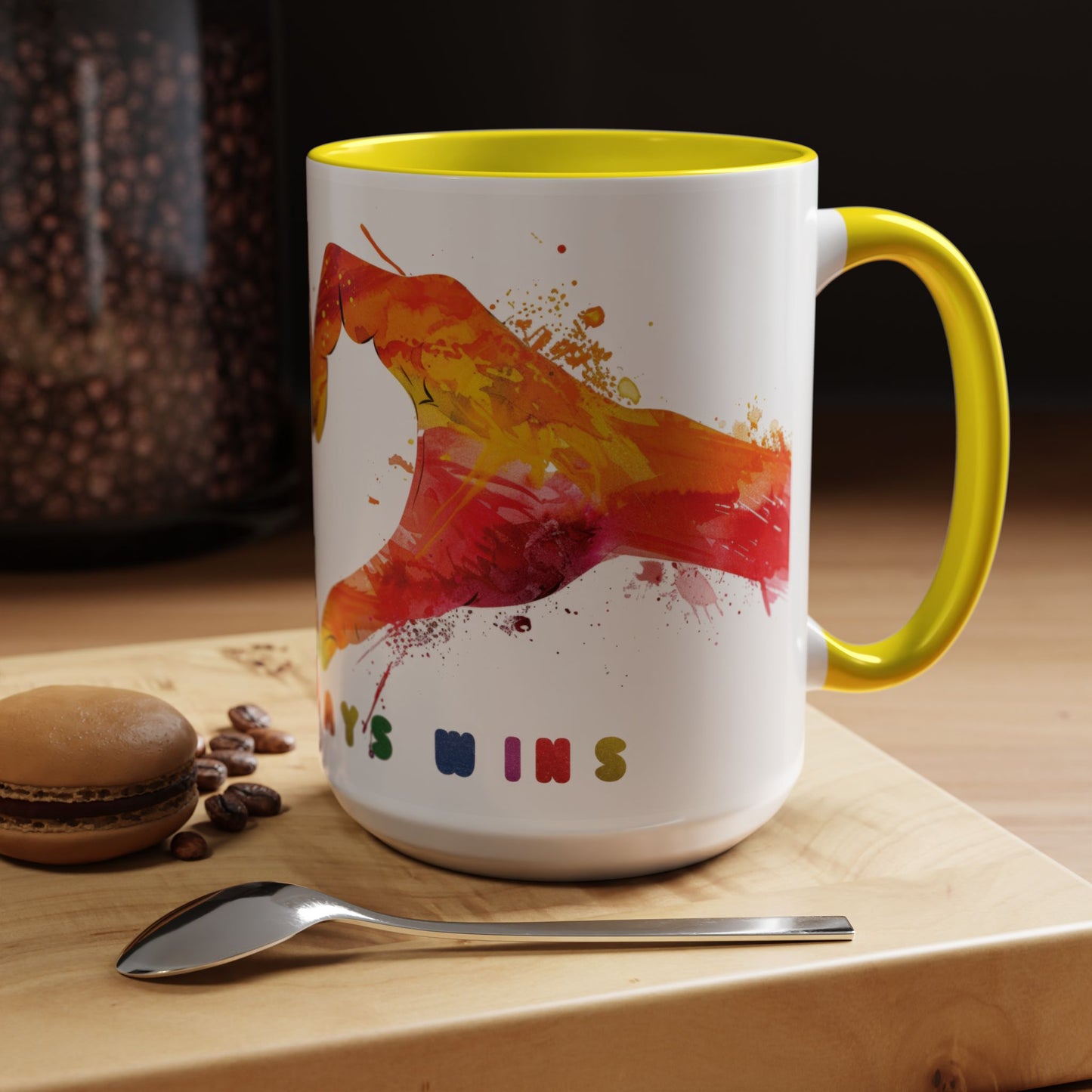 Pride "Love Always Wins" Ceramic Mug