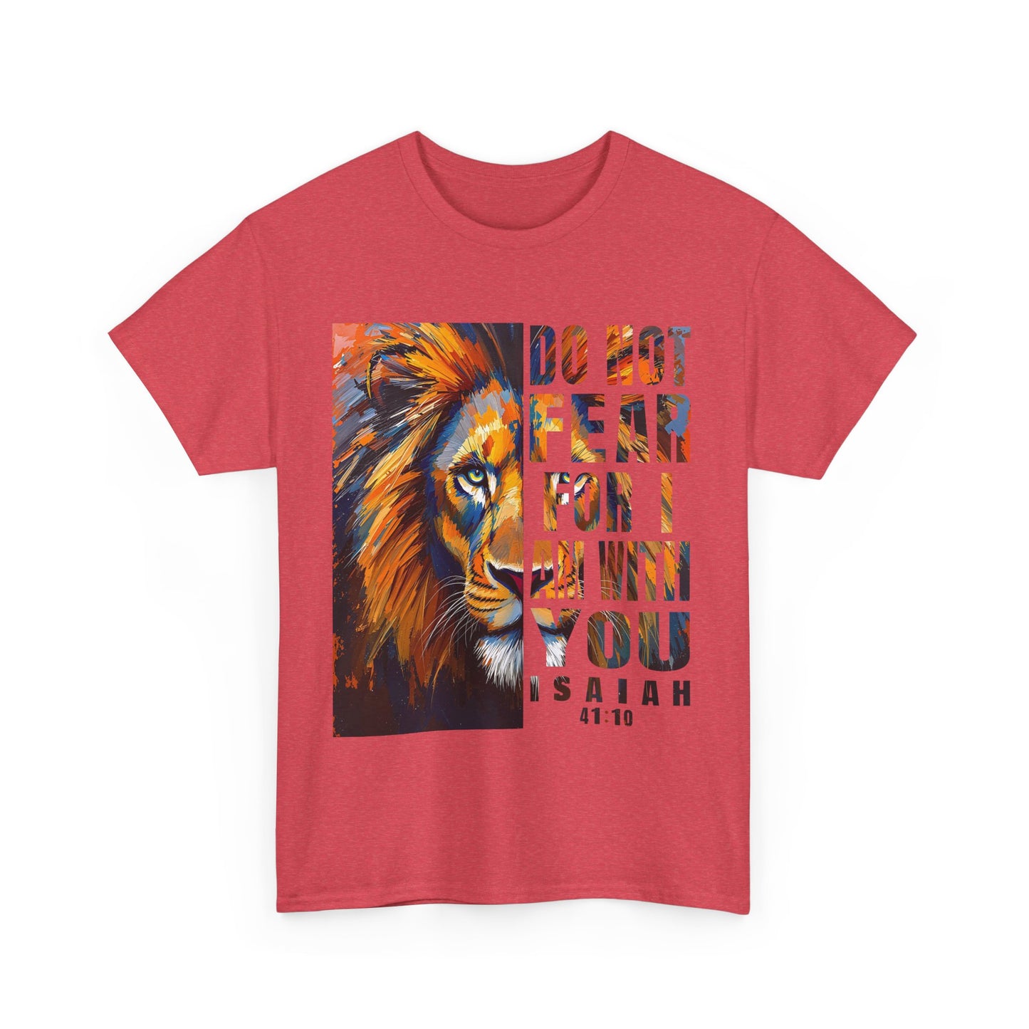 Inspirational Lion Unisex Cotton Shirt