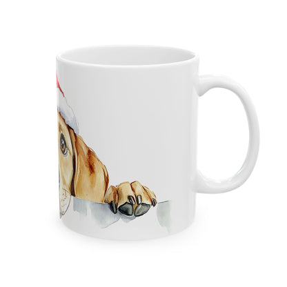 Festive Labrador Retriever Ceramic Mug