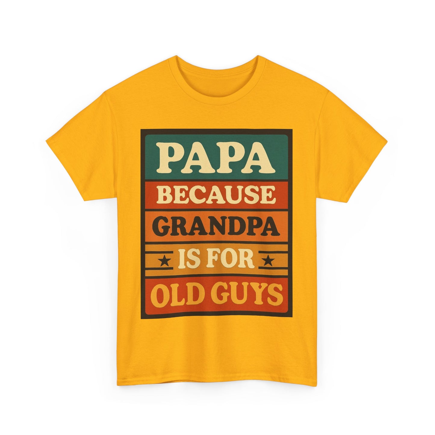 Retro Grandpa Heavy Cotton Tee