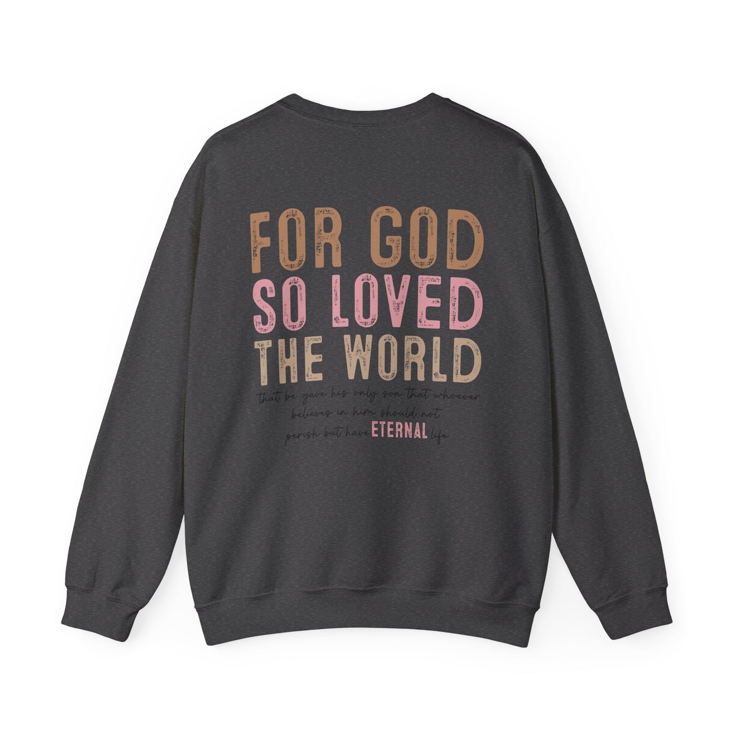 Bible Quote Crewneck Sweatshirt