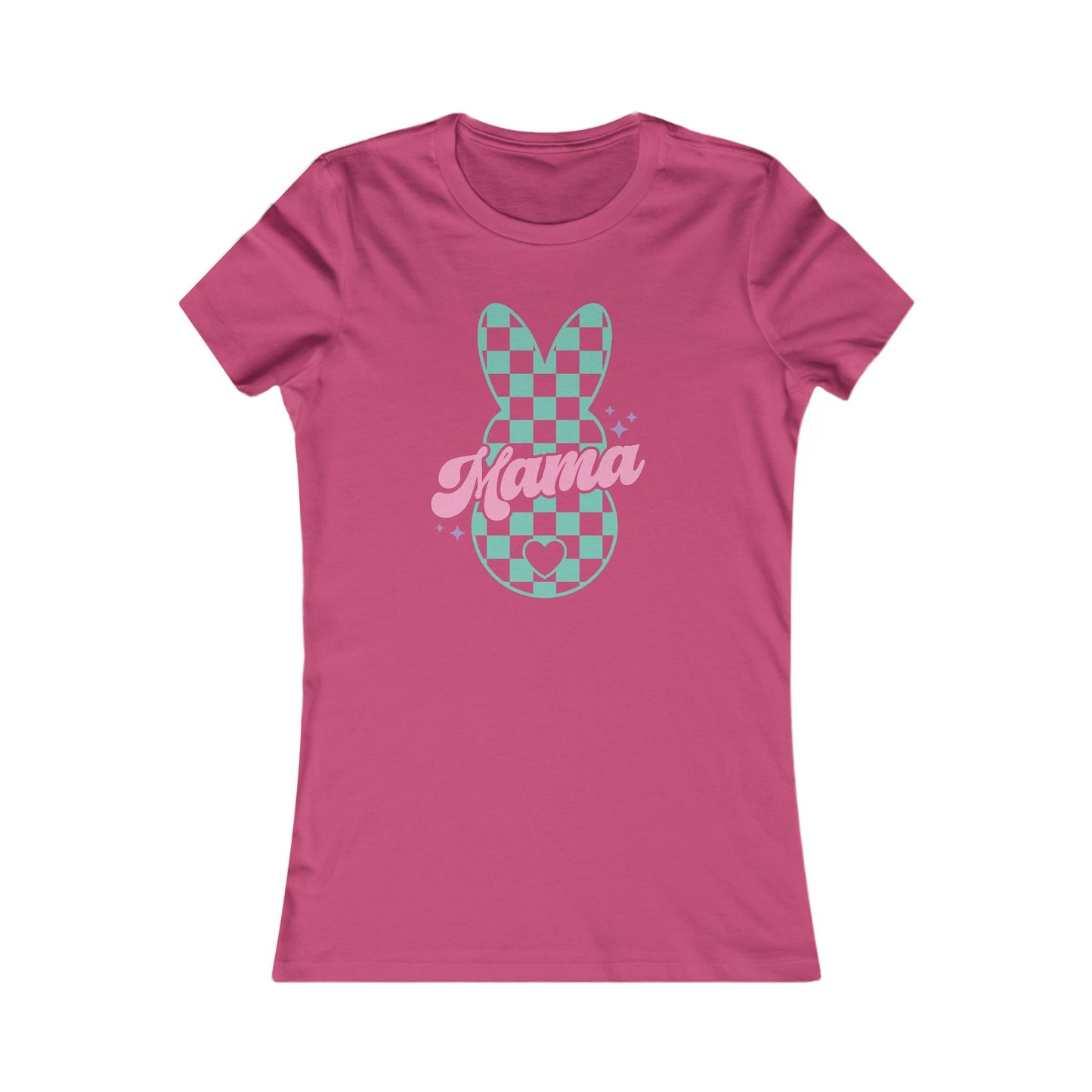 Cute Mama Bunny Graphic Tee for Women - Perfect for Easter & Casual Wear