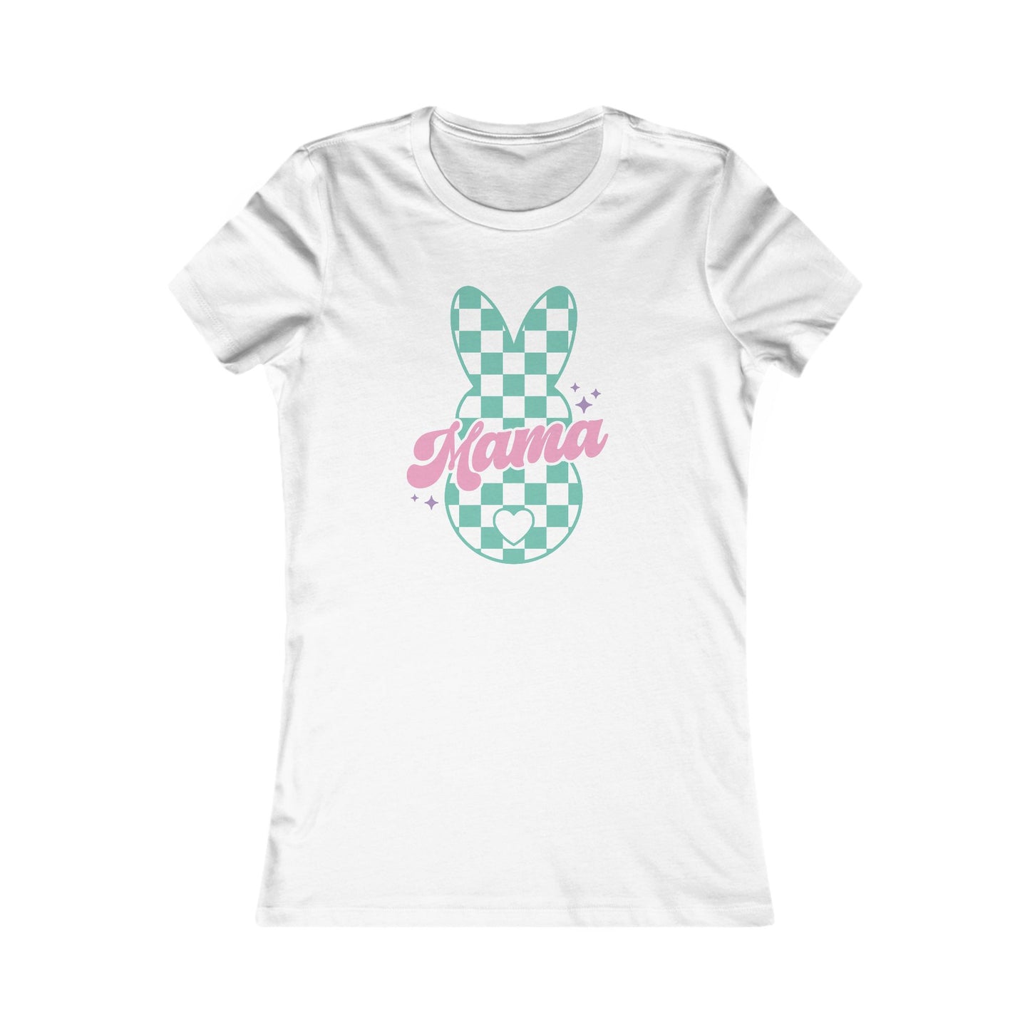 Cute Mama Bunny Graphic Tee for Women - Perfect for Easter & Casual Wear