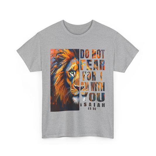 Inspirational Lion Unisex Cotton Shirt