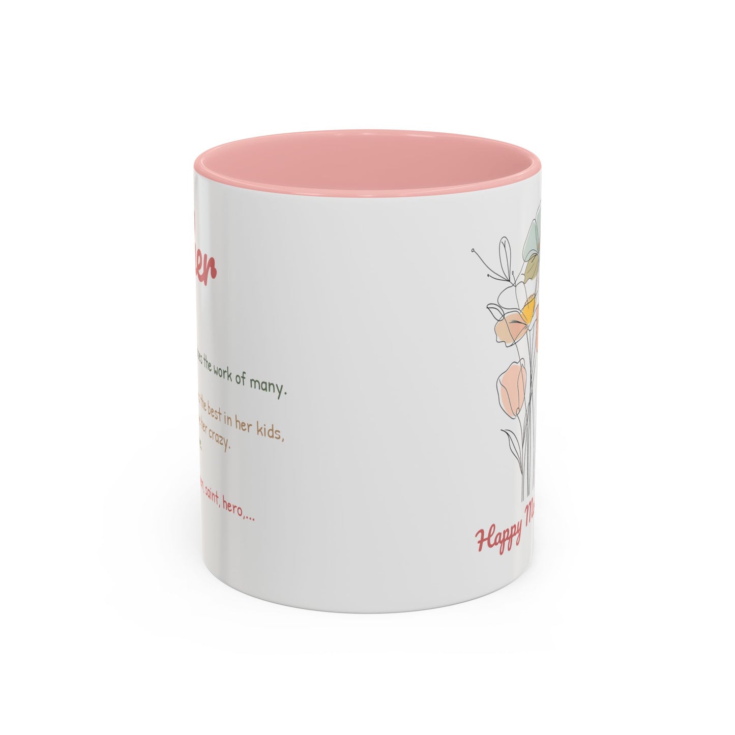 Floral Mother's Day Ceramic Mug