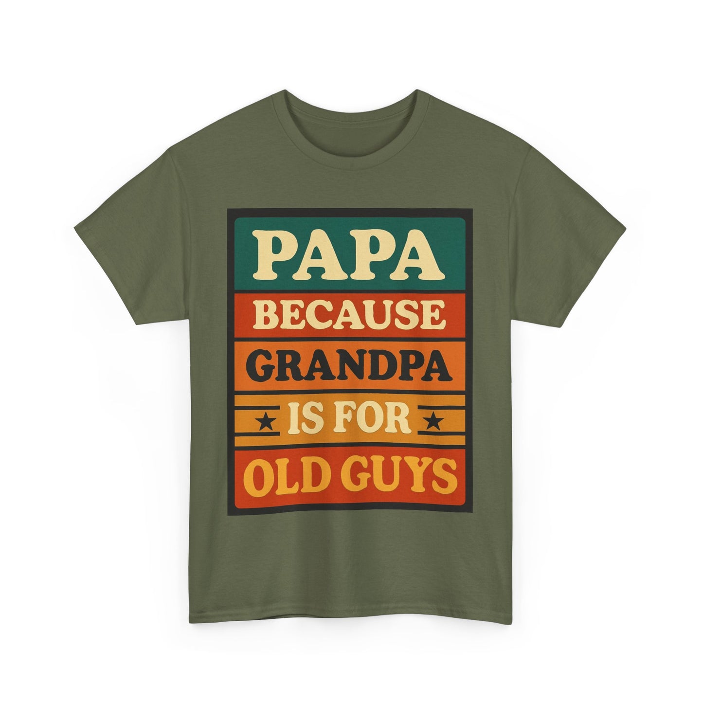Retro Grandpa Heavy Cotton Tee