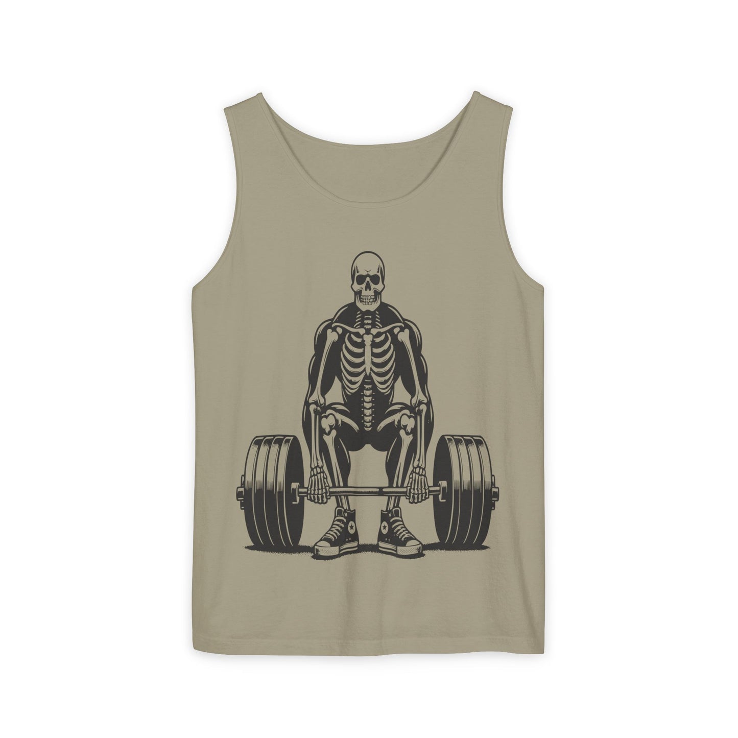 Skeleton Weightlifting Tank
