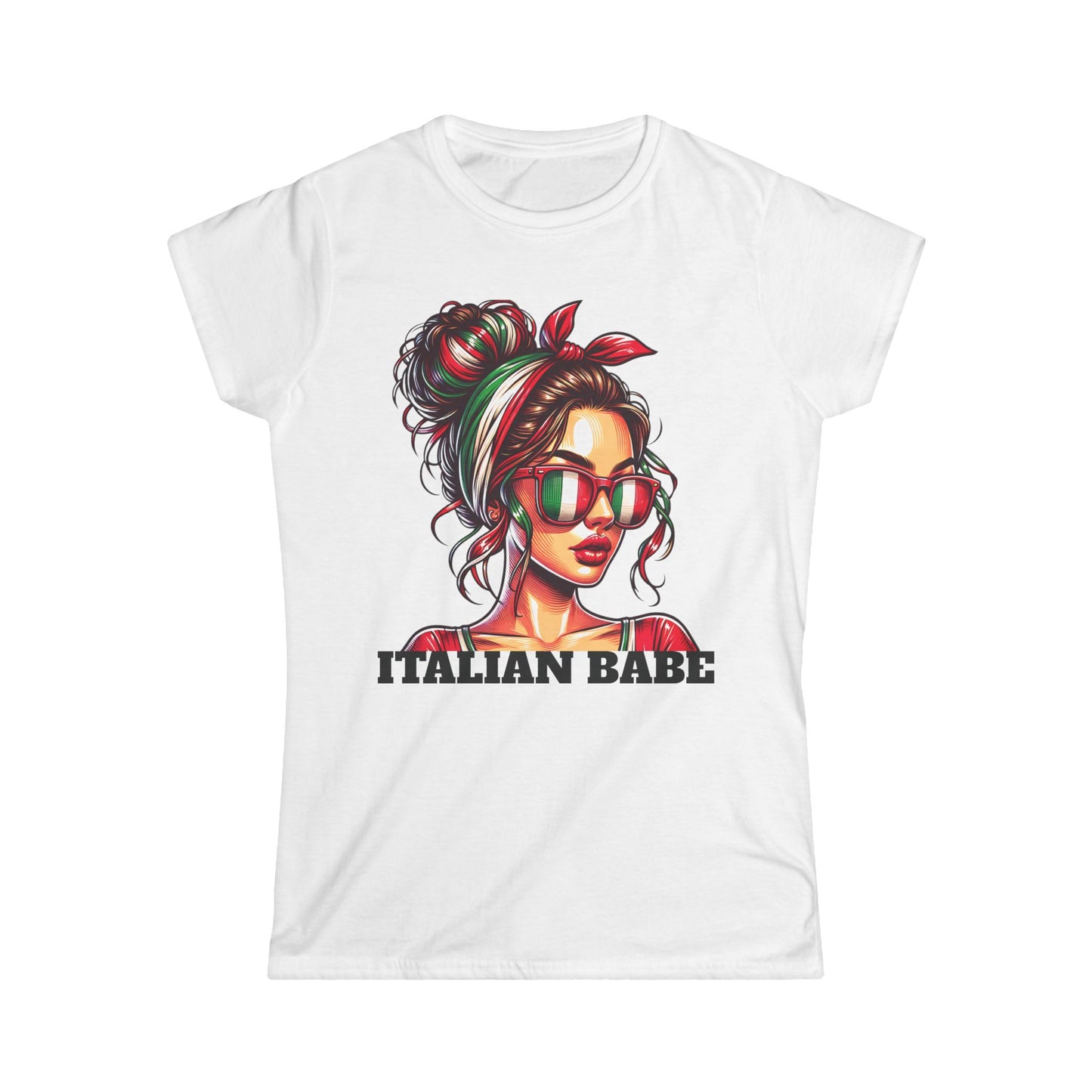 Italian Babe Women's Softstyle Tee