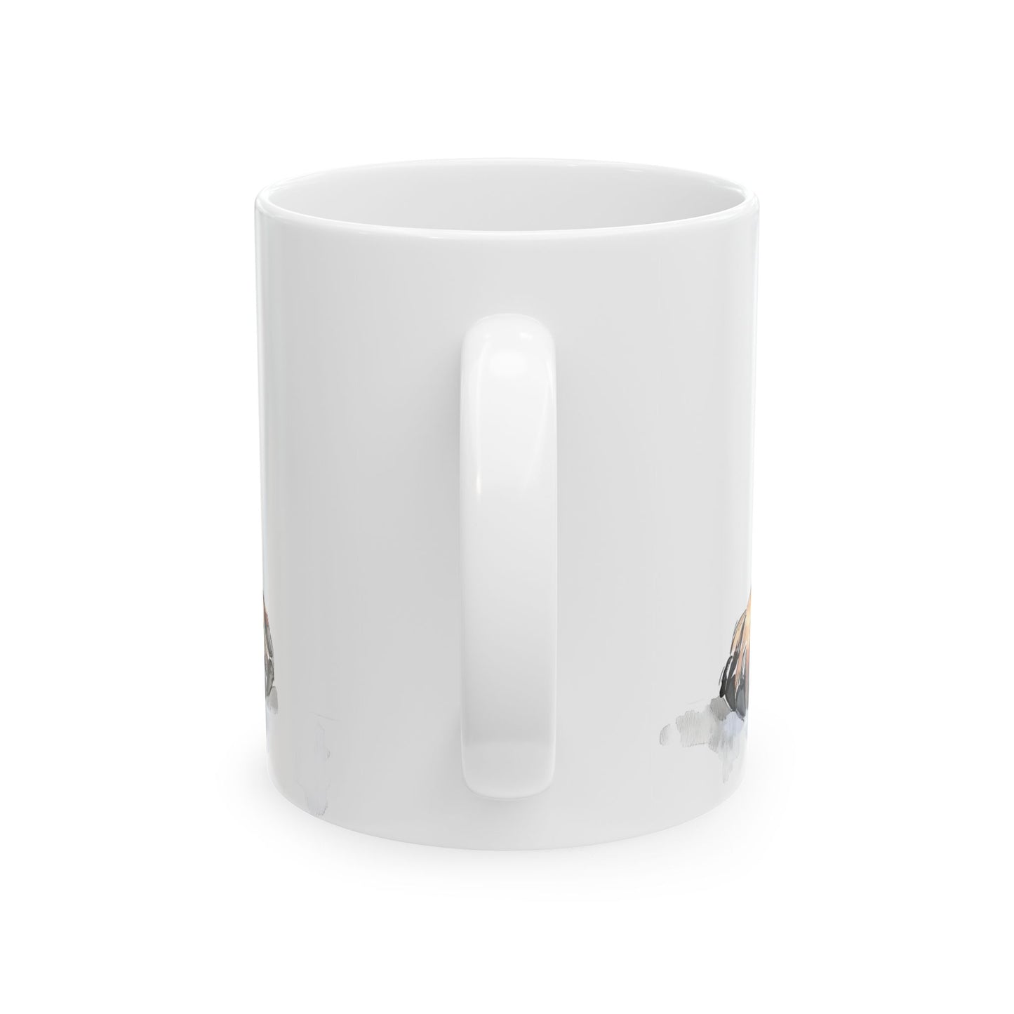 Festive Rottweiler Ceramic Mug