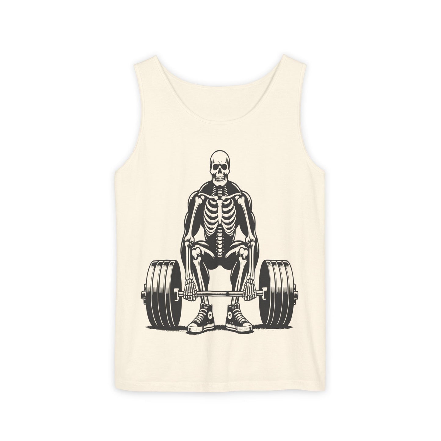 Skeleton Weightlifting Tank