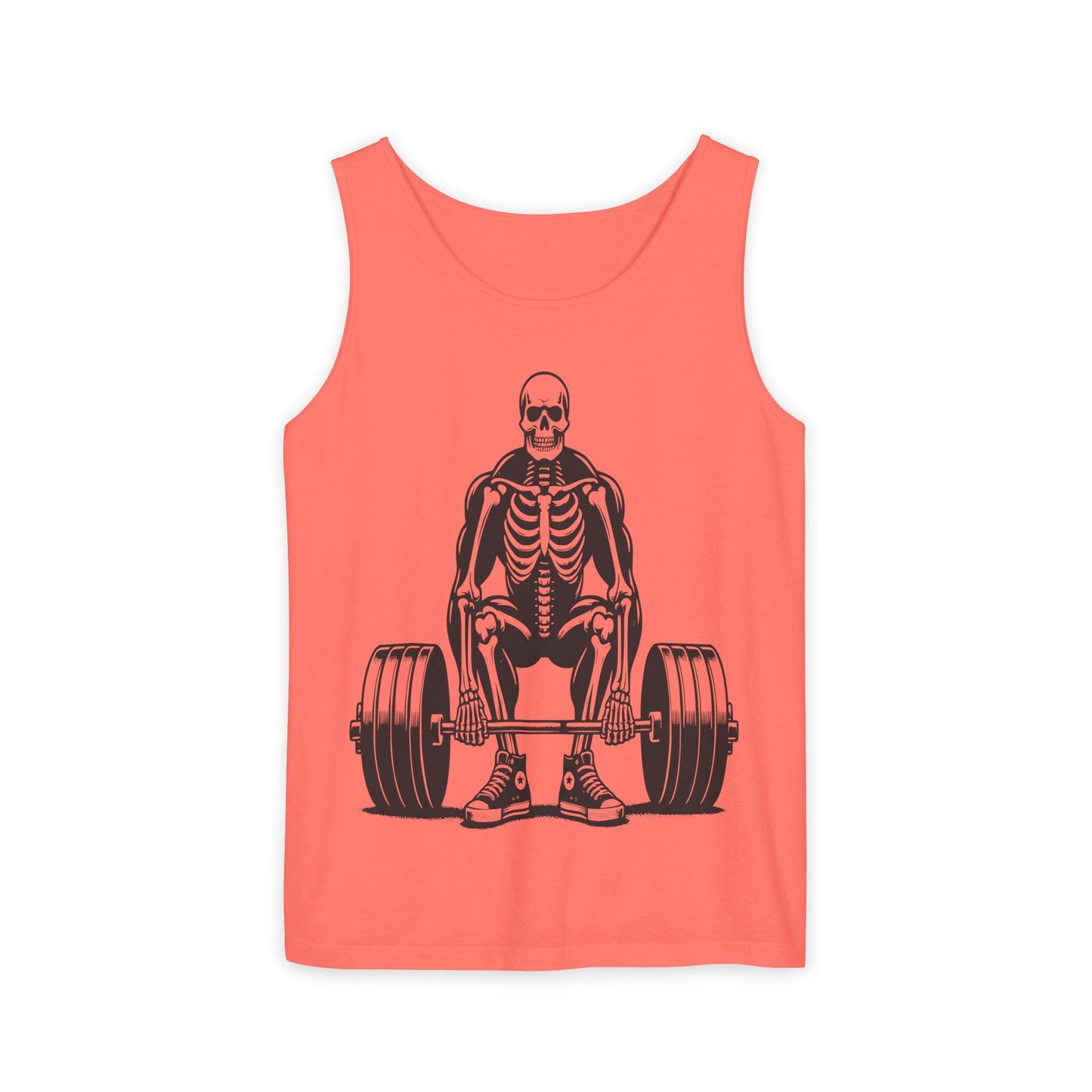 Skeleton Weightlifting Tank