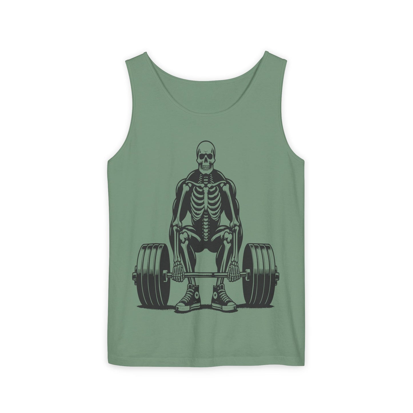 Skeleton Weightlifting Tank