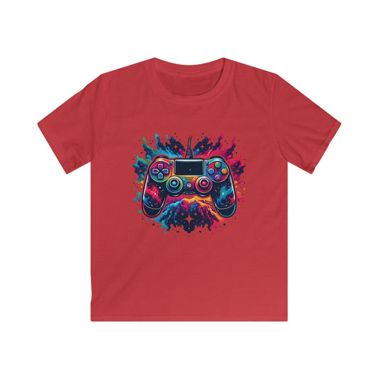 Galaxy Gamer Kids Tee - Colorful Controller Design