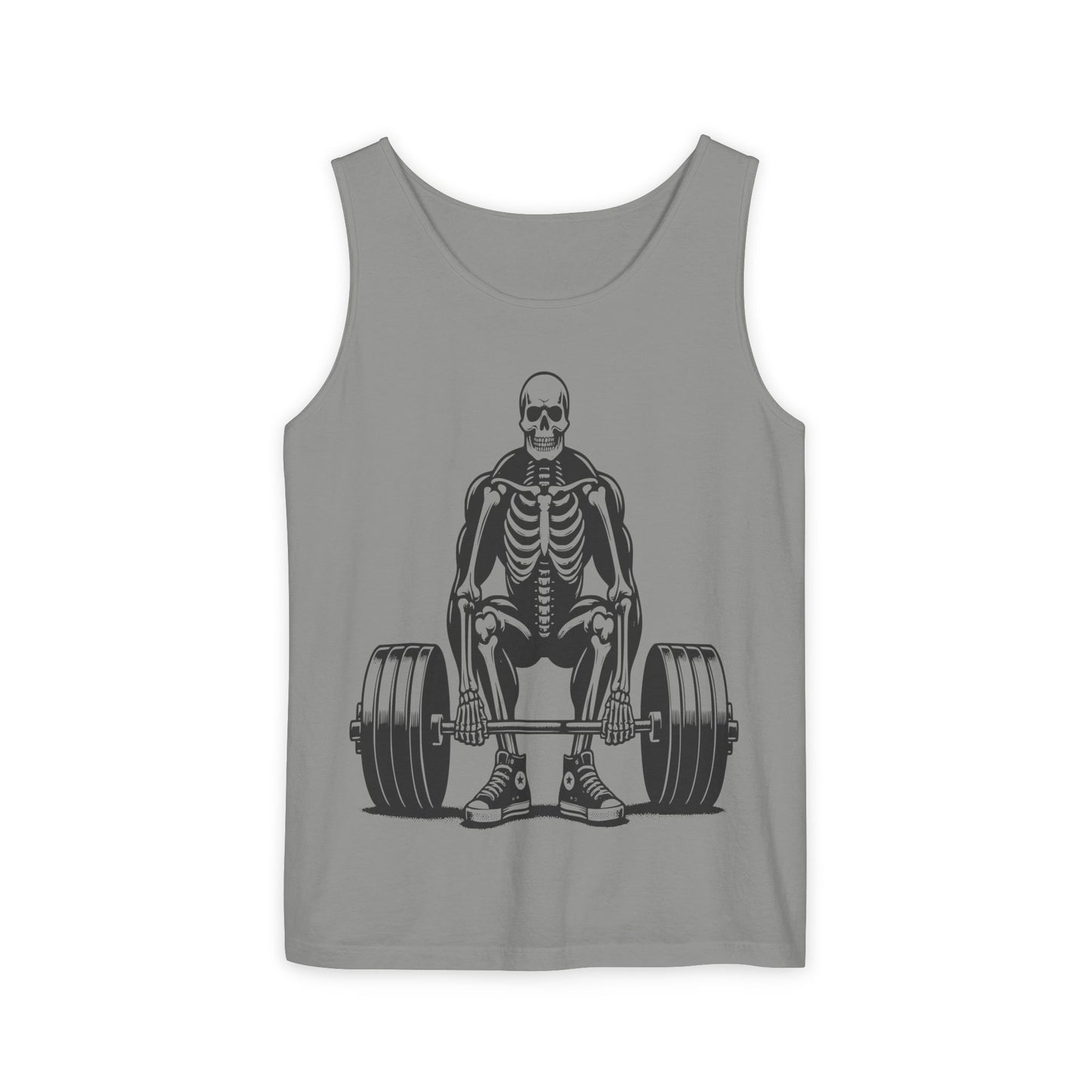 Skeleton Weightlifting Tank
