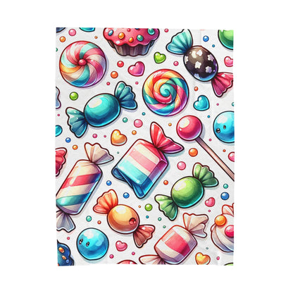 Sweet Treats Velveteen Plush Blanket