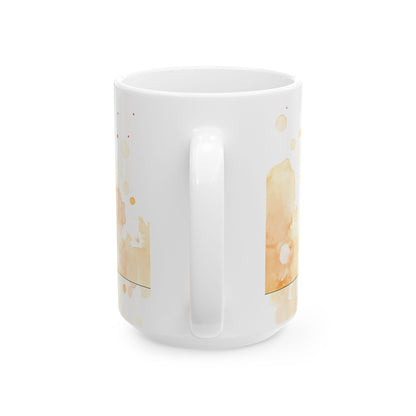 Festive Poodle Ceramic Mug