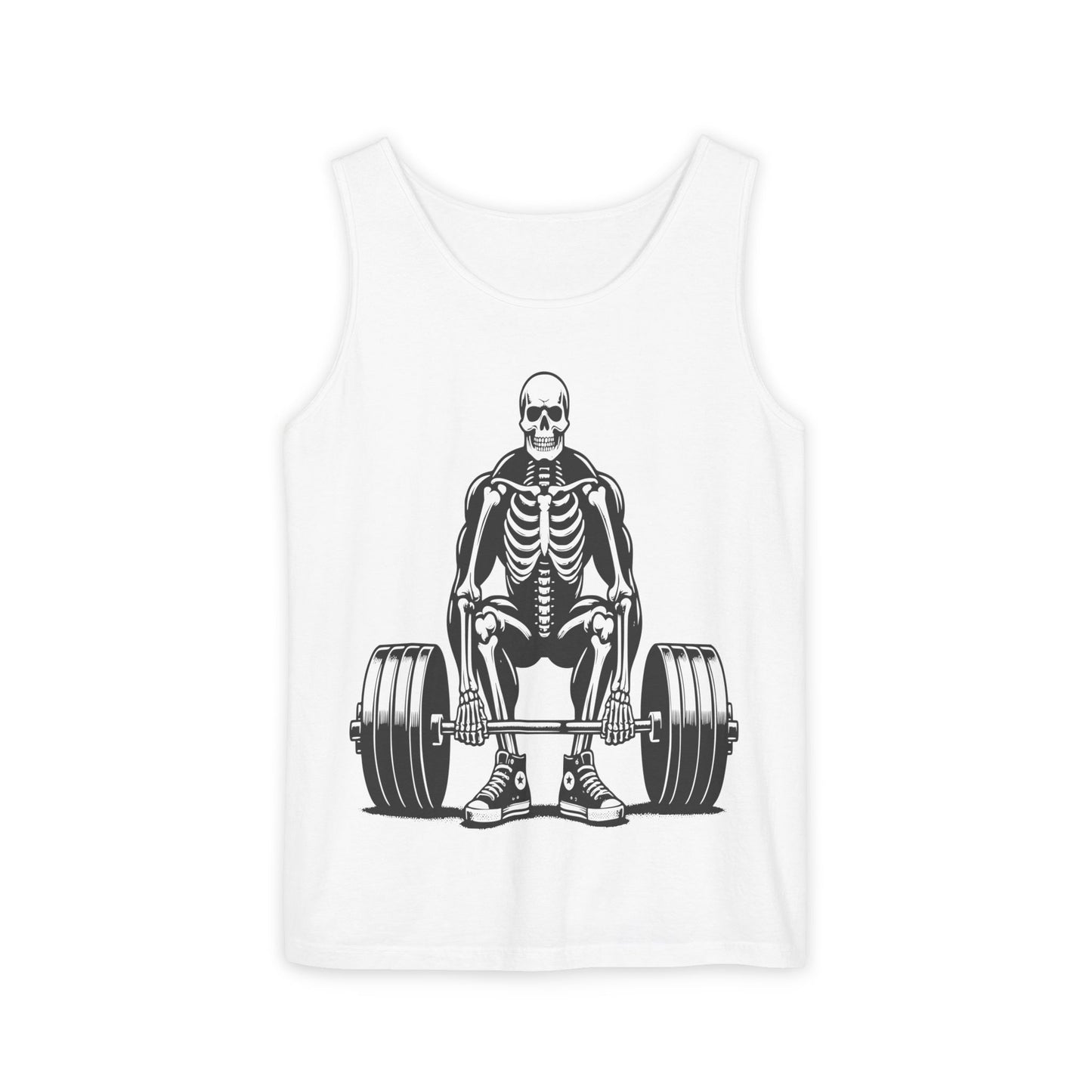 Skeleton Weightlifting Tank