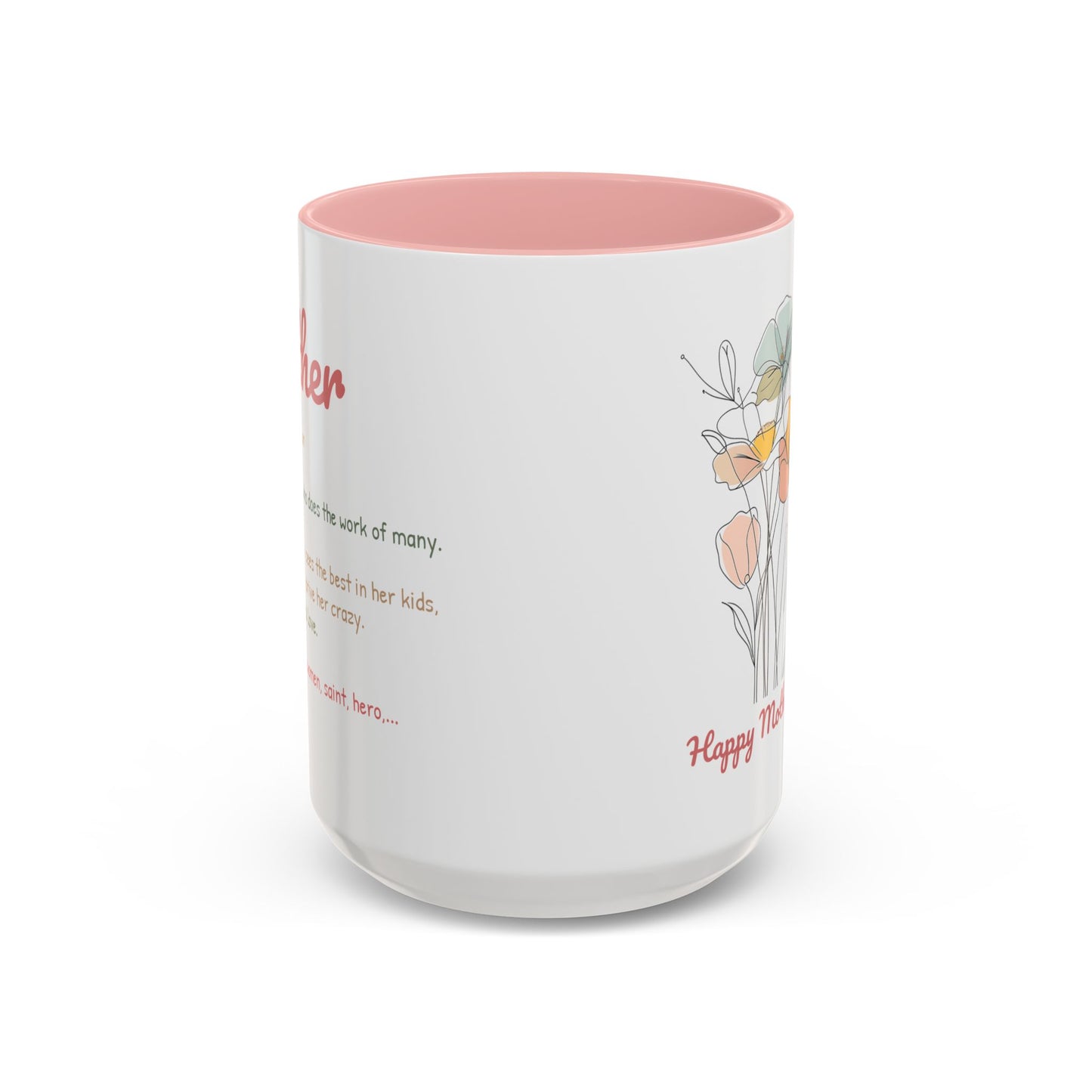 Floral Mother's Day Ceramic Mug