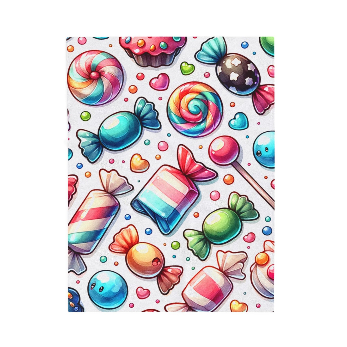 Sweet Treats Velveteen Plush Blanket
