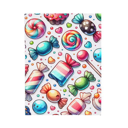 Sweet Treats Velveteen Plush Blanket