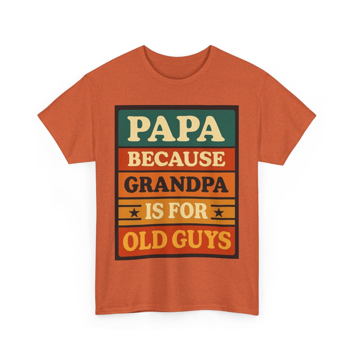 Retro Grandpa Heavy Cotton Tee