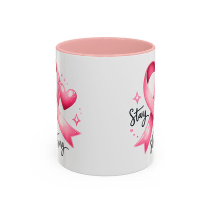 Stay Strong Breast Cancer Awareness Coffee Mug