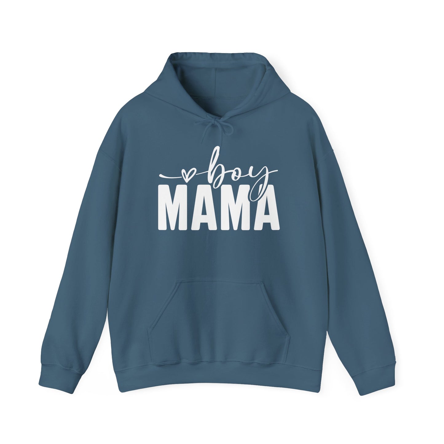 Boy Mama Hoodie - Unisex Heavy Blend Sweatshirt for Proud Moms