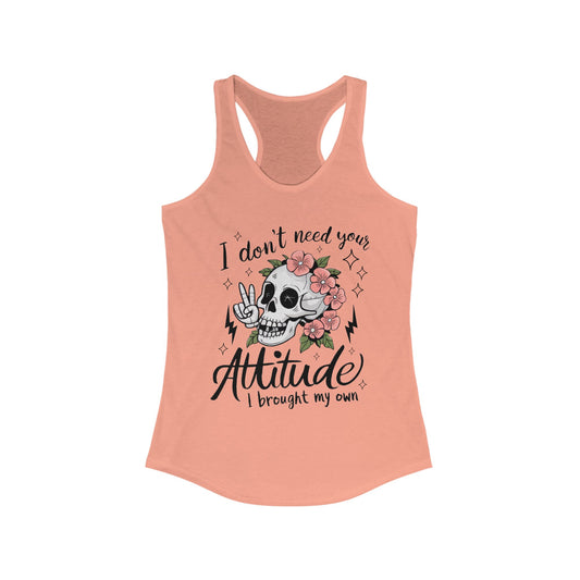 Skull Attitude Tank Top