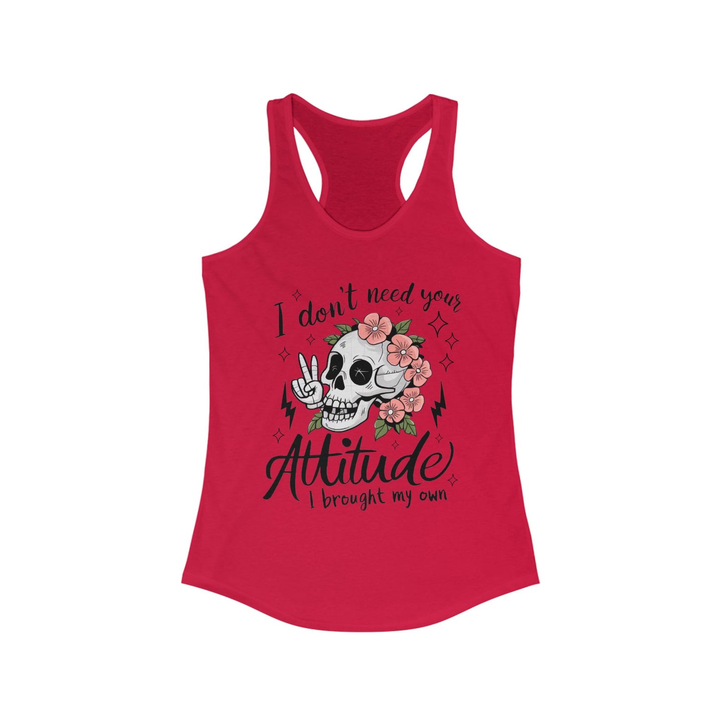 Skull Attitude Tank Top