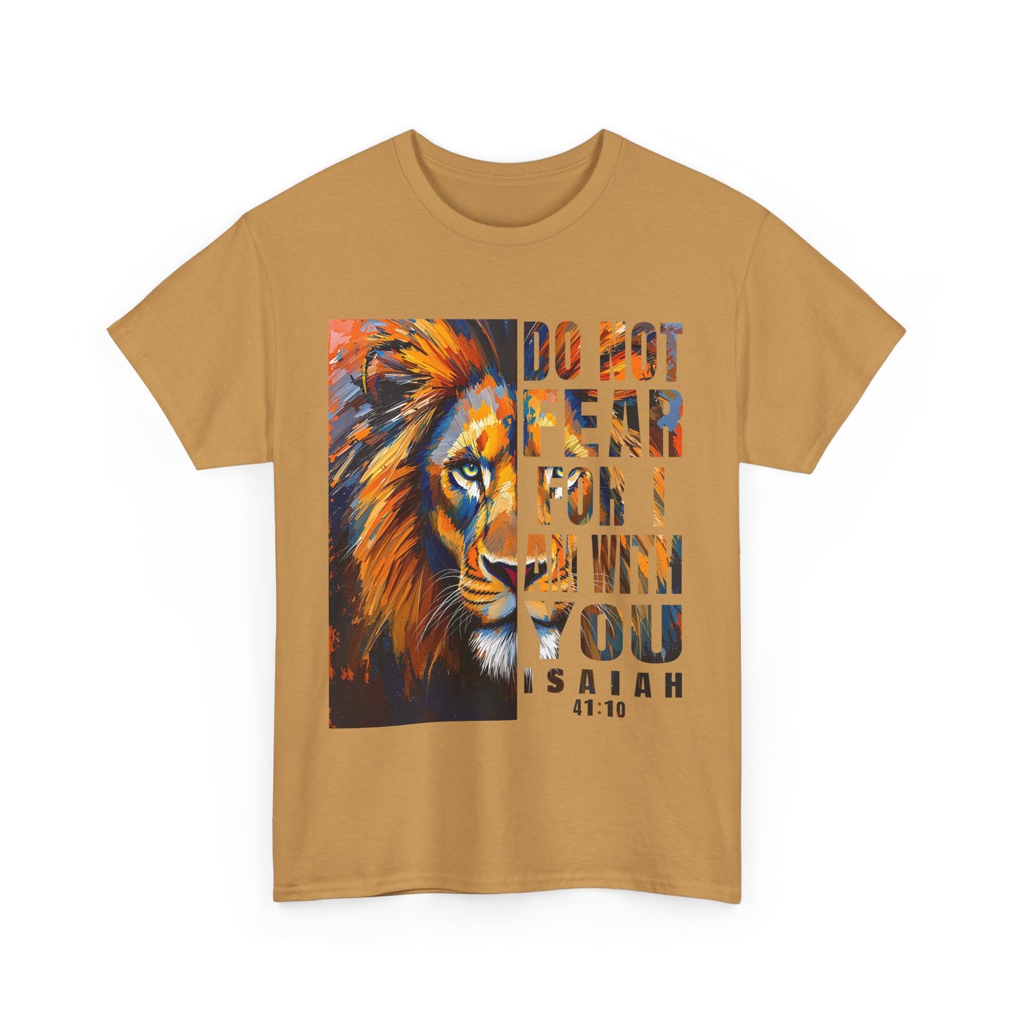 Inspirational Lion Unisex Cotton Shirt