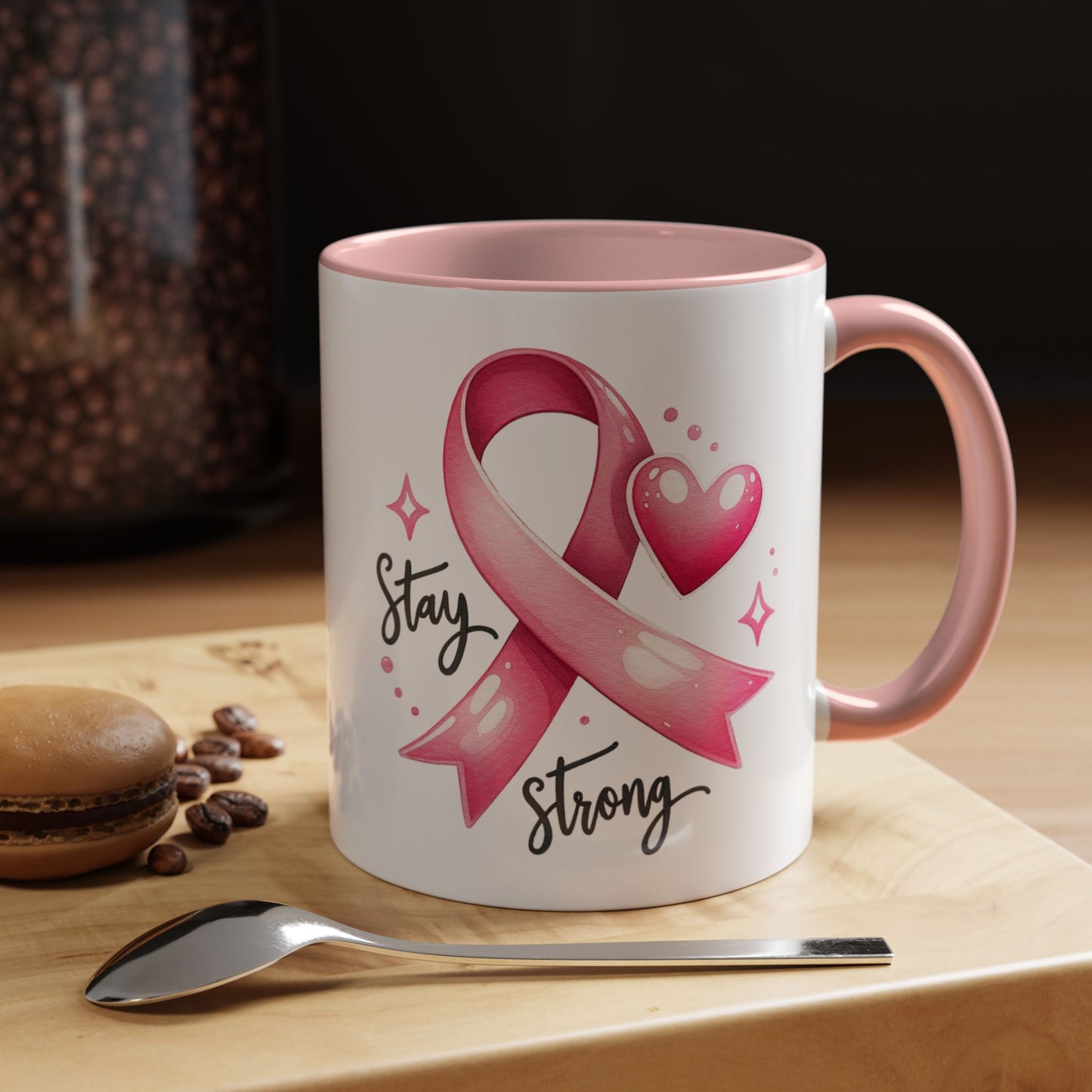 Stay Strong Breast Cancer Awareness Coffee Mug