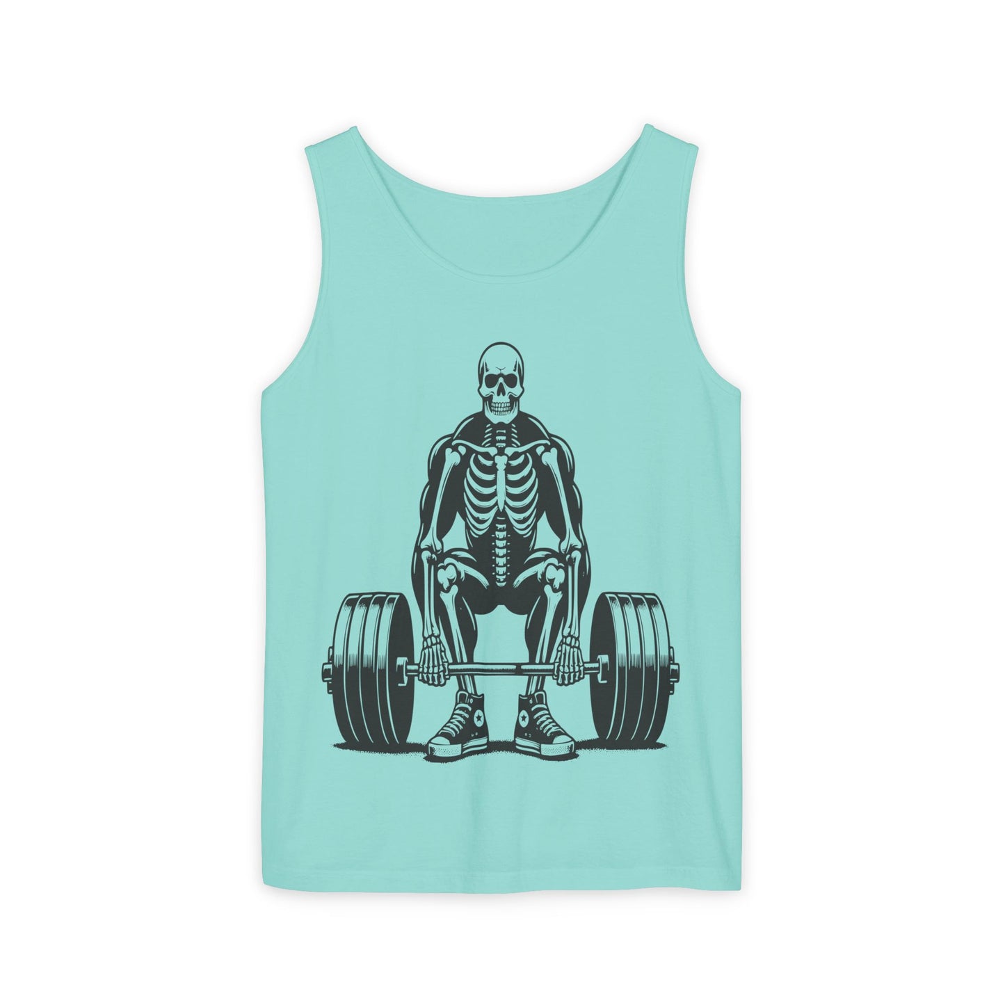 Skeleton Weightlifting Tank