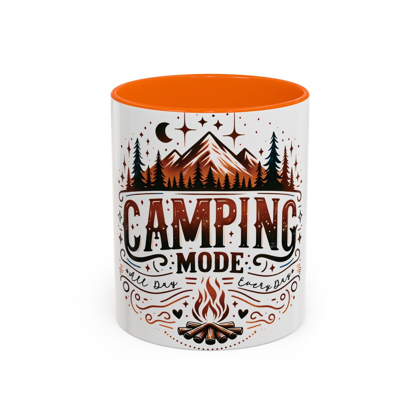 Camping Mode Accent Coffee Mug
