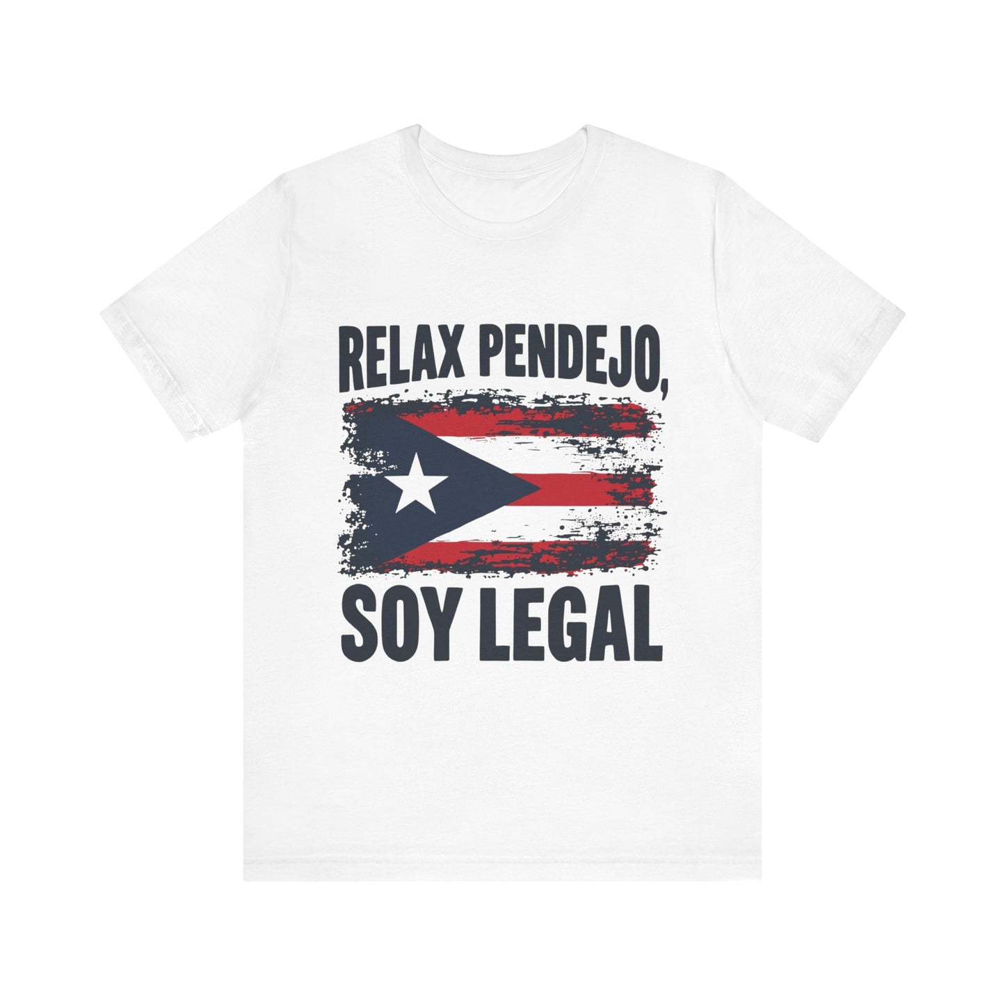 Relax Pendejo Unisex Jersey Tee - Puerto Rican Pride
