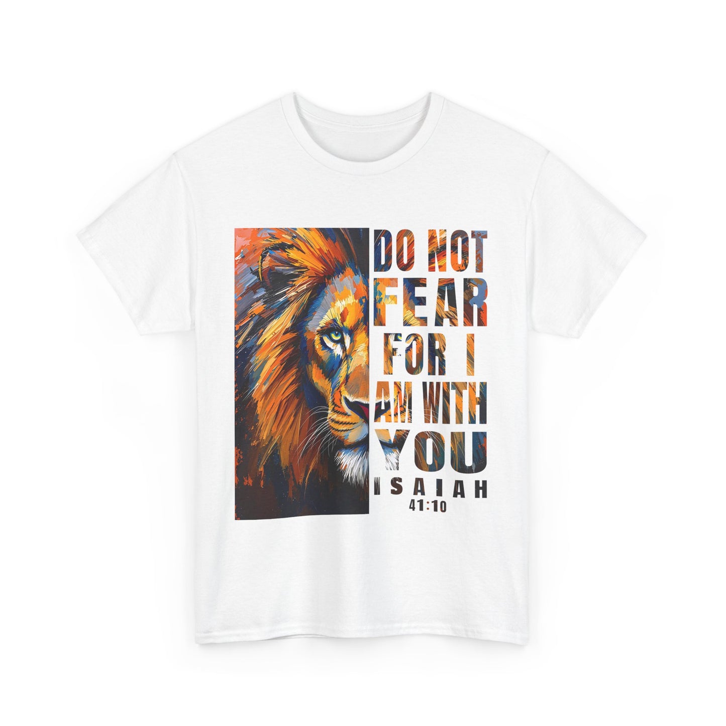 Inspirational Lion Unisex Cotton Shirt