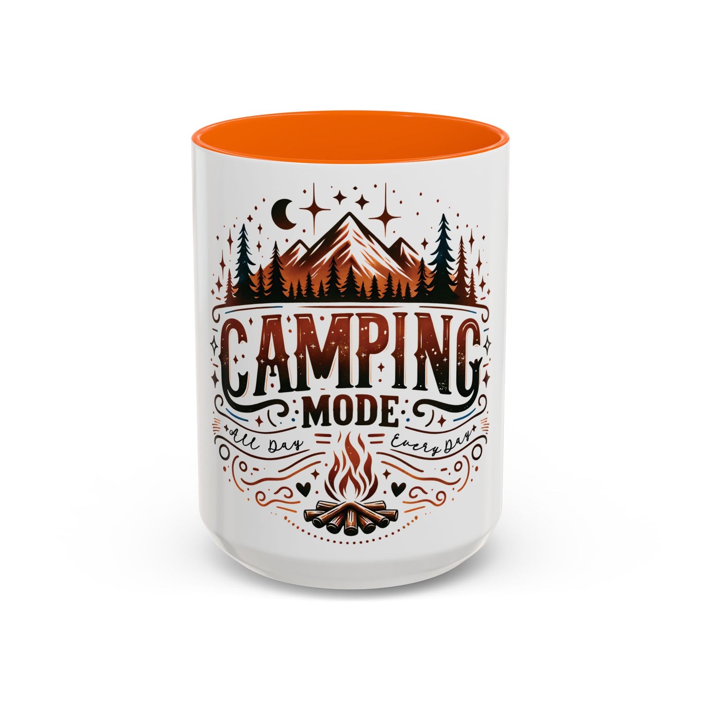 Camping Mode Accent Coffee Mug
