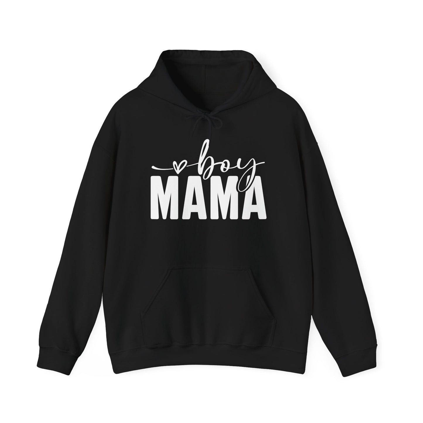Boy Mama Hoodie - Unisex Heavy Blend Sweatshirt for Proud Moms