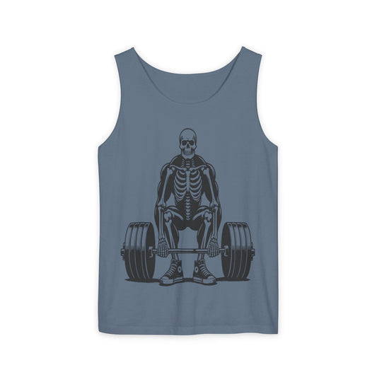 Skeleton Weightlifting Tank