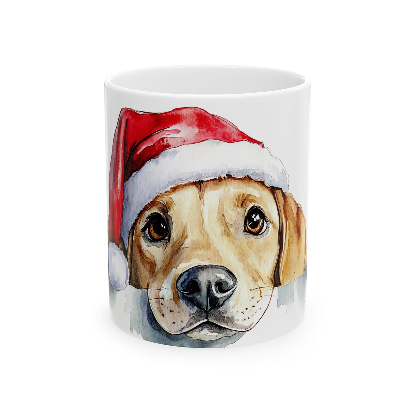 Festive Labrador Retriever Ceramic Mug
